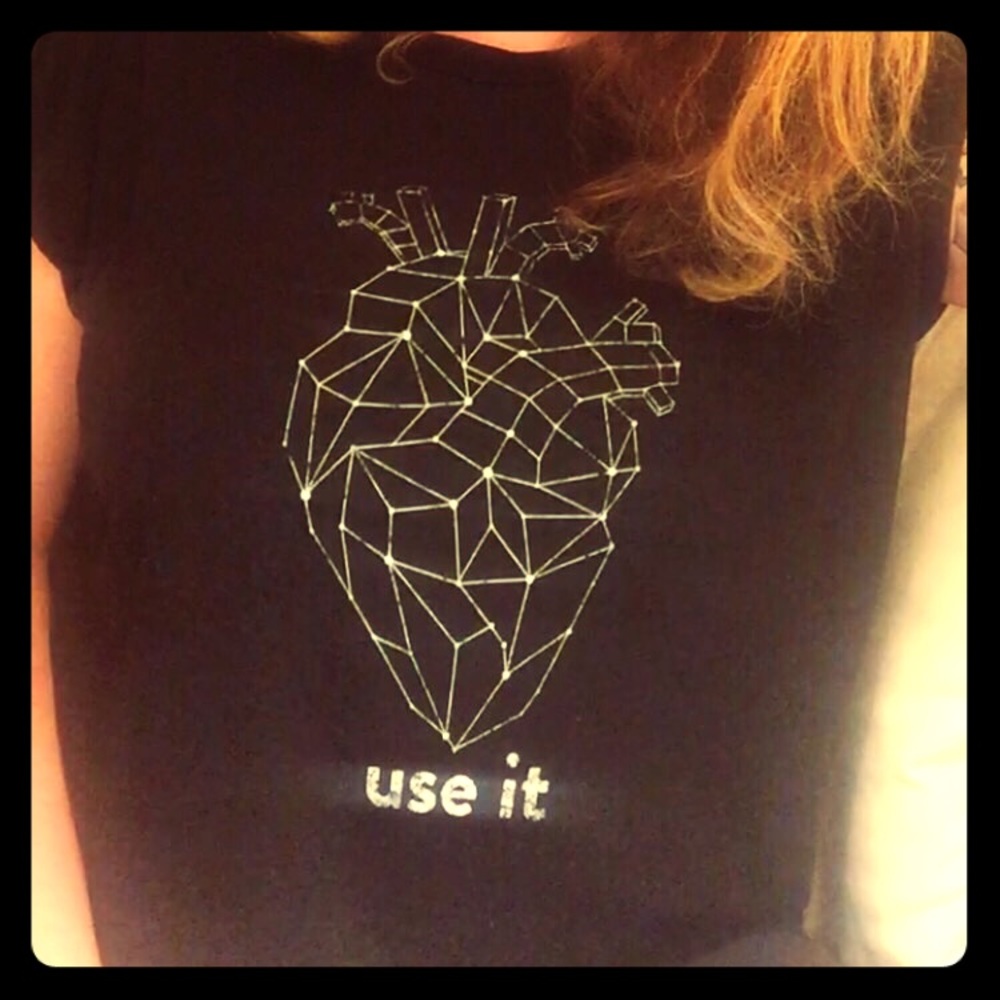 Use Your Heart tee